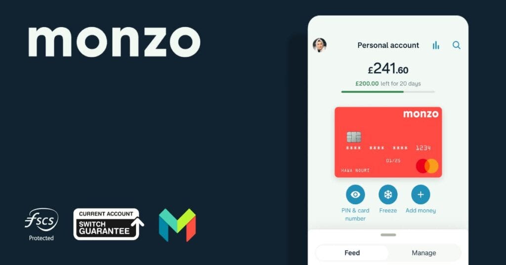 Buy Monzo Accounts