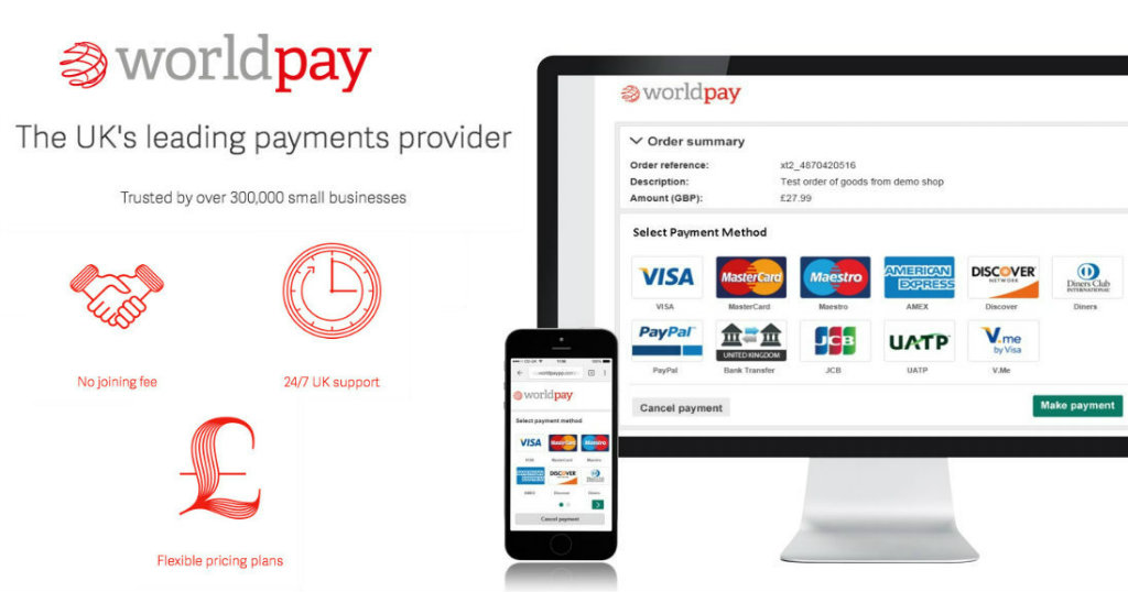 Buy WorldPay Account